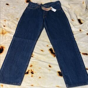 Levi's Men's Dark Blue Straight Jeans